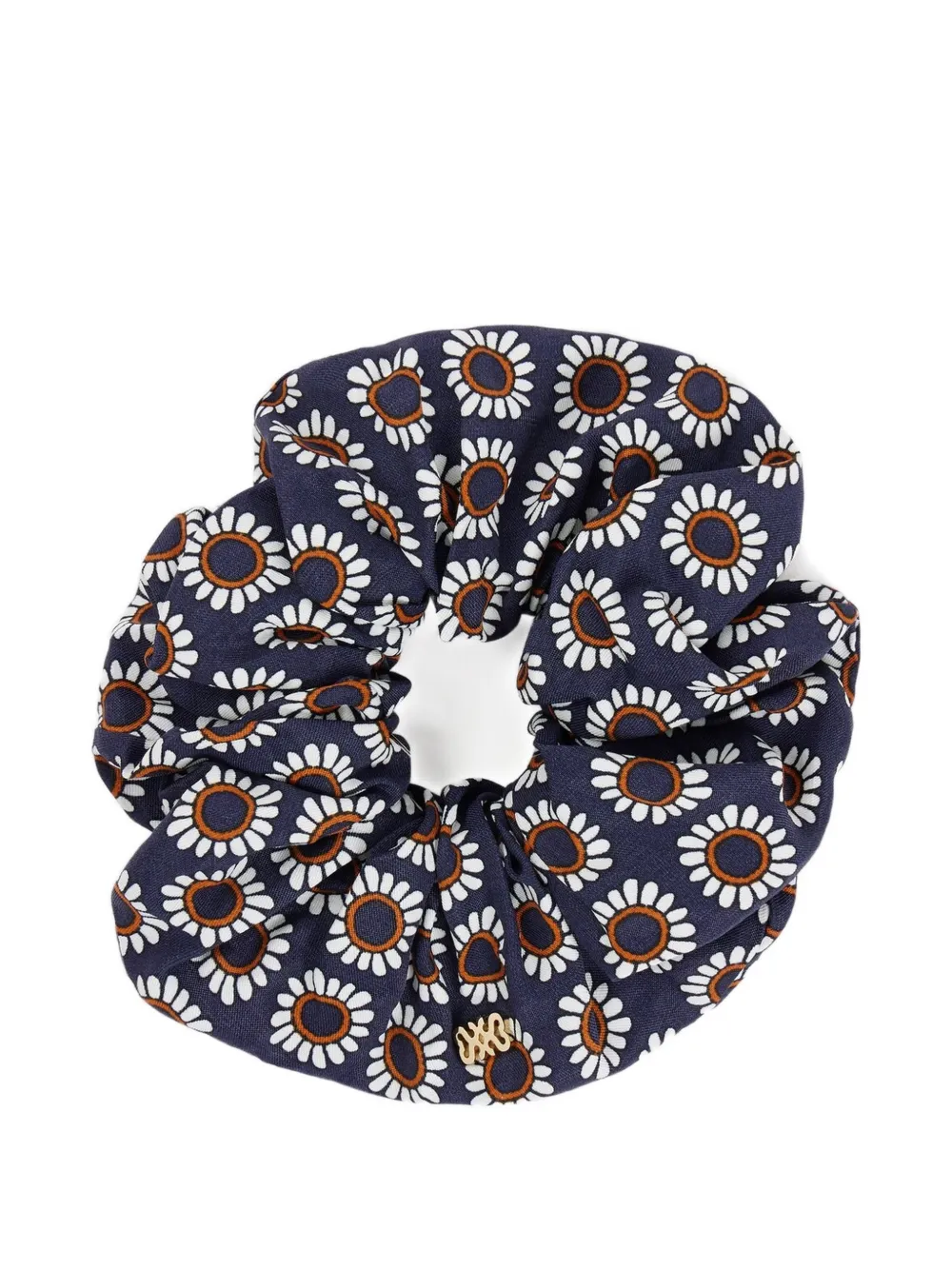 SANDRO Elastico per capelli a fiori - Blu
