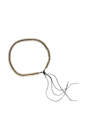 ERES Palm self-tie belt ONE SIZE  NWT ERES Palm self-tie Belt | Gold | FARFETCH main image 4