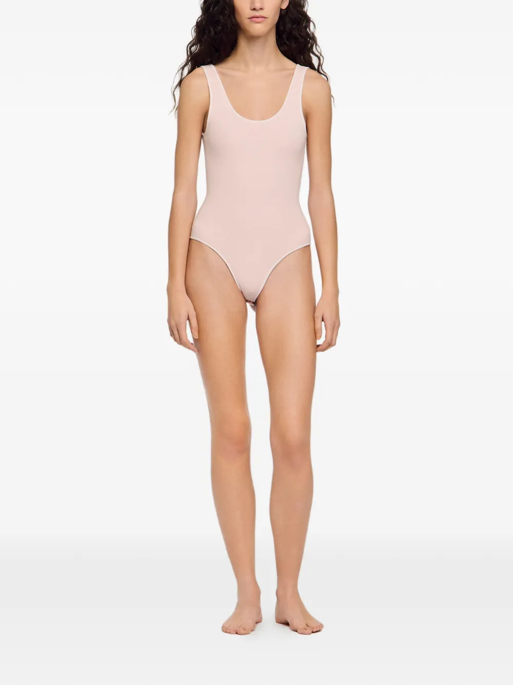 SANDRO Gebreide body Roze