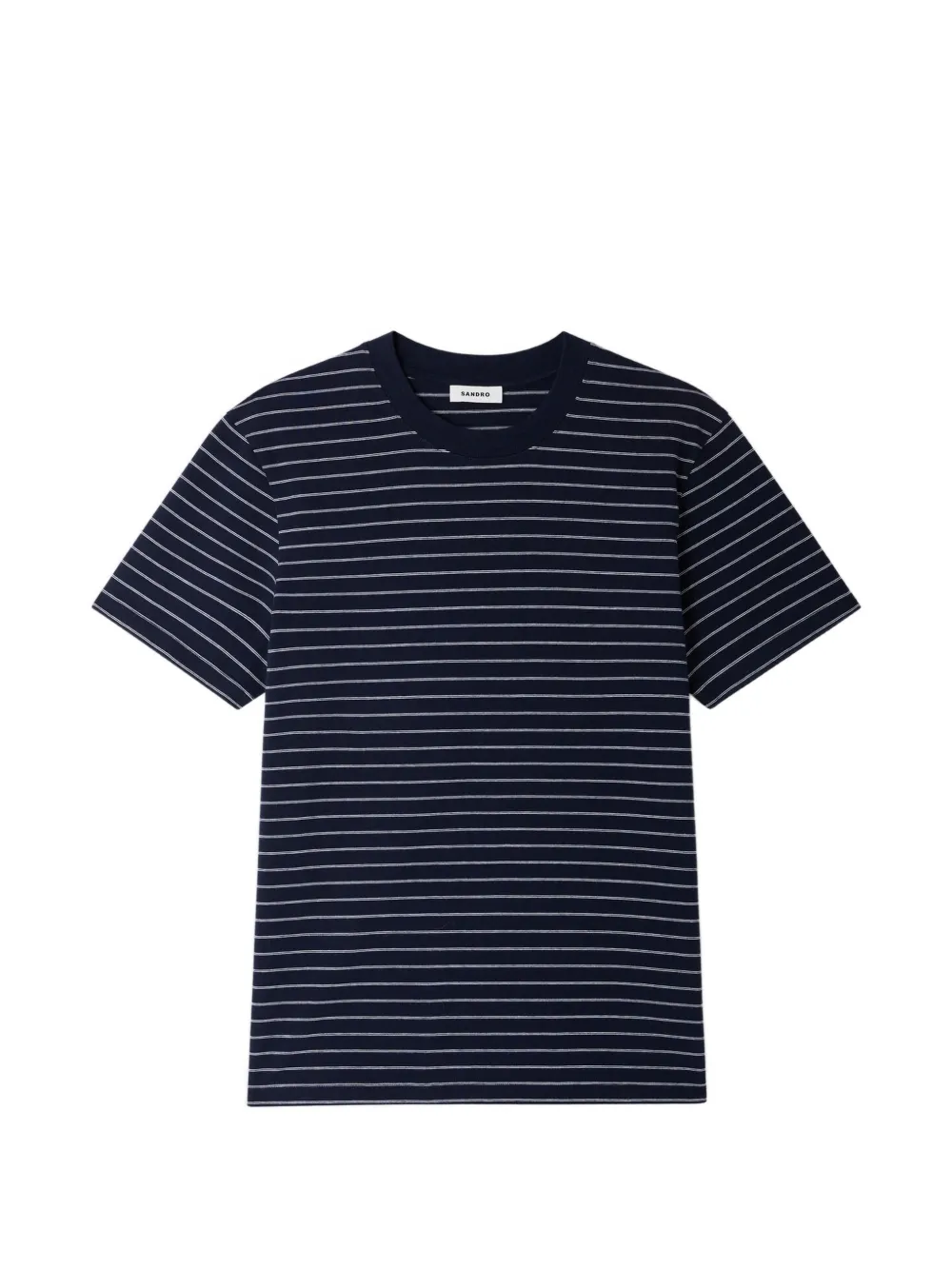 SANDRO striped T-shirt | Black | Image 1