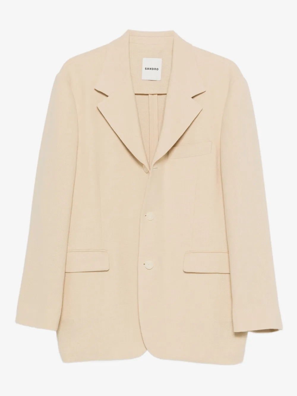 SANDRO buttoned blazer | Neutrals | Image 1