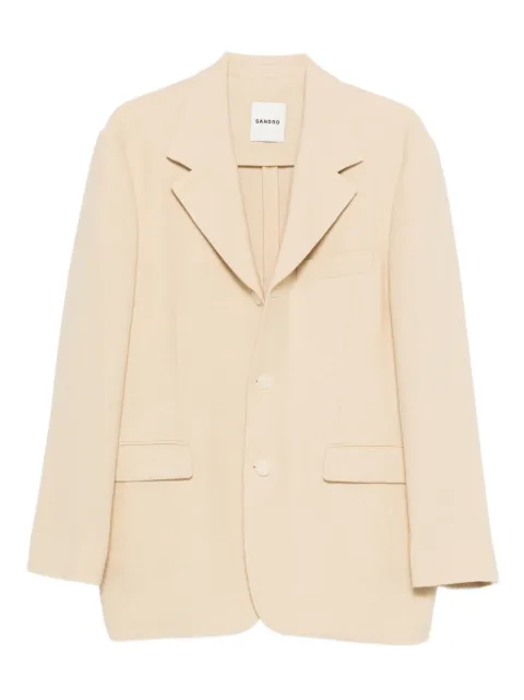 SANDRO buttoned blazer