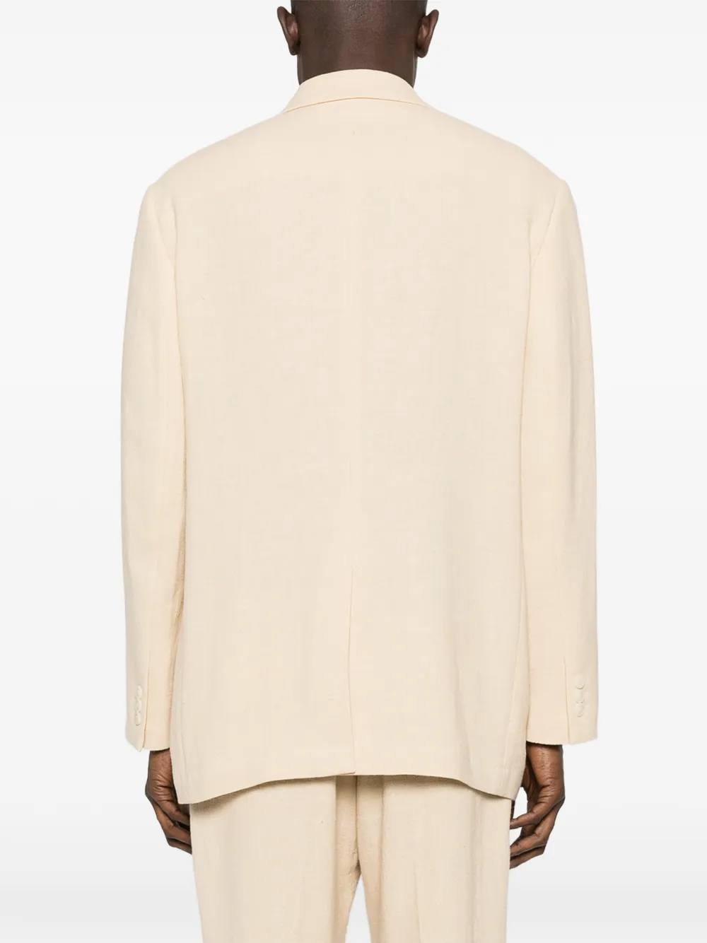 SANDRO Blazer met knopen Beige