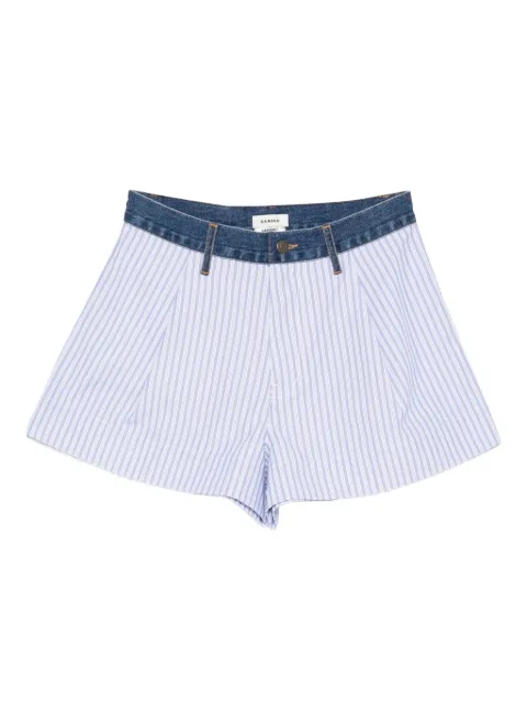 SANDRO striped-pattern shorts