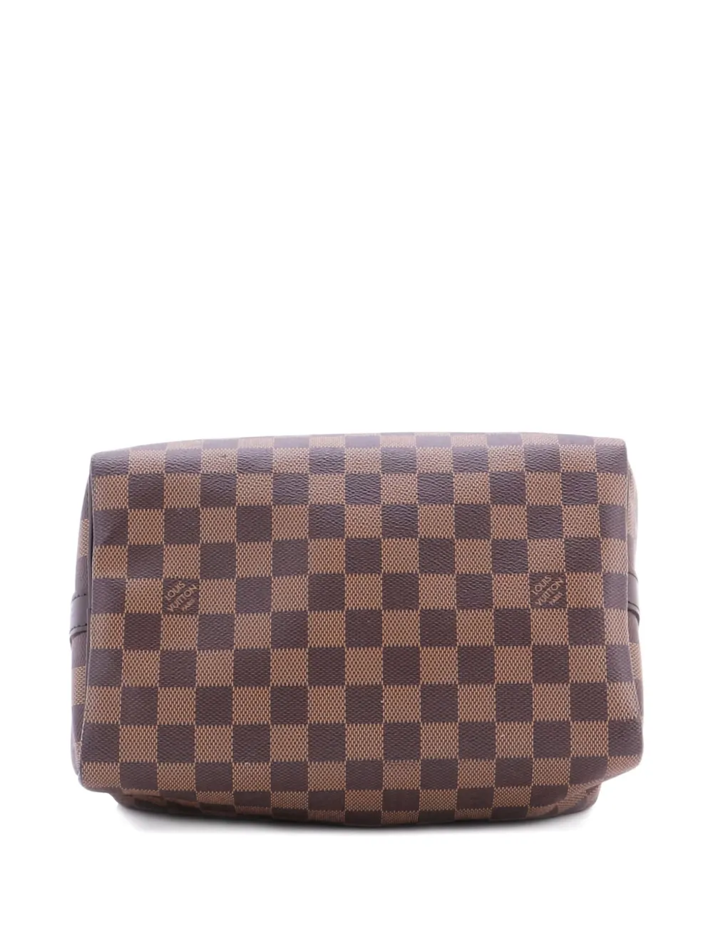 Pre-owned Louis Vuitton Speedy Bandouliere Bag Damier 25 Satchel In Brown