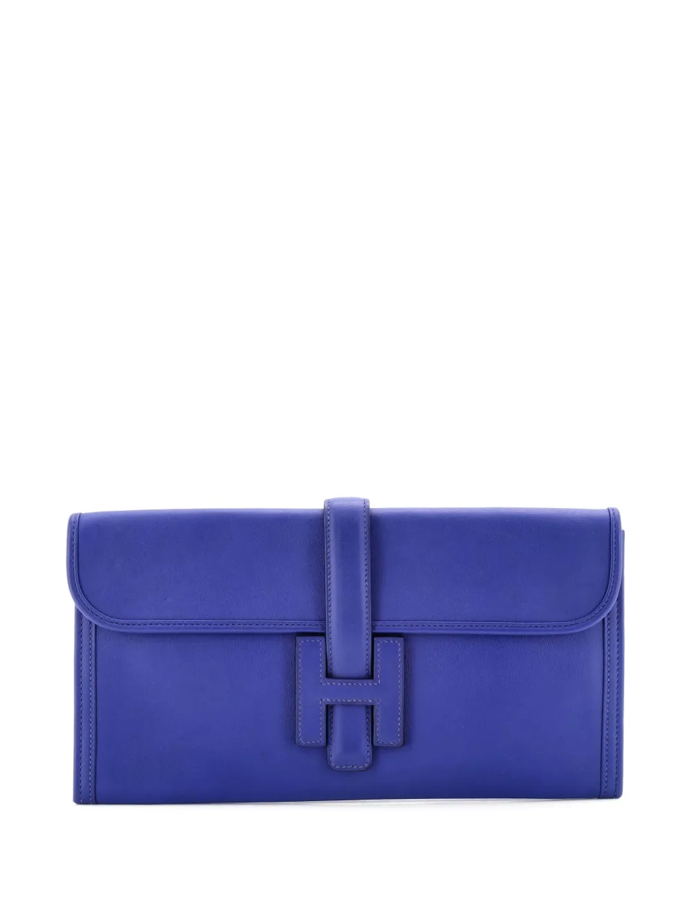 Hermès Pre-Owned Jige Elan Swift 29 clutch bag | bleu | Image 1