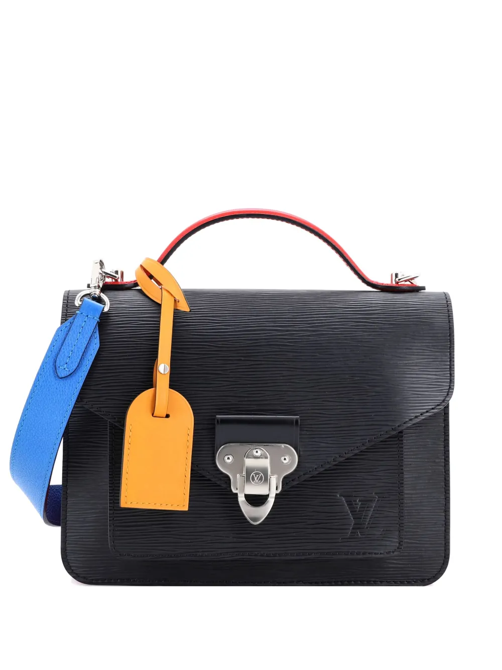 Louis Vuitton Pre-Owned Neo Monceau Handbag Epi Leather satchel - ブラック Louis Vuitton Pre-Owned Neo Monceau Handbag Epi Leather satchel - ブラック