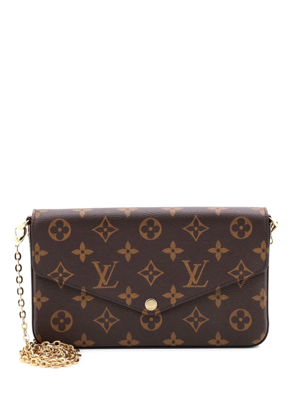 Louis Vuitton Pre-Owned Felicie Pochette Monogram Canvas crossbody bag Louis Vuitton Pre-Owned Felicie Pochette Monogram Canvas crossbody bag