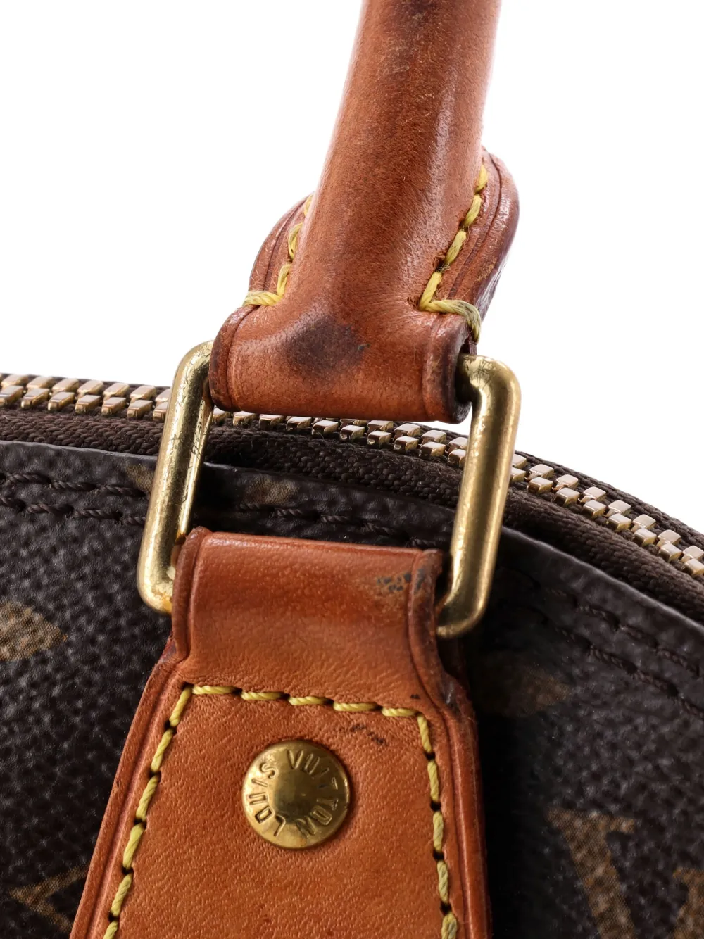 Alma Handbag Monogram Canvas Bb Crossbody Bag