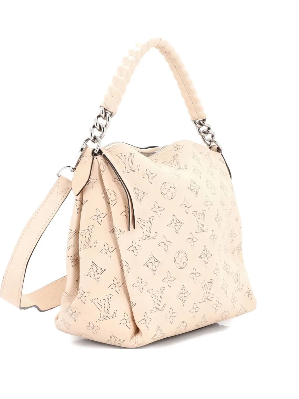 Louis Vuitton Pre-Owned Babylone Handbag Mahina Leather BB hobo bag - Louis Vuitton Pre-Owned Babylone Handbag Mahina Leather BB hobo bag -