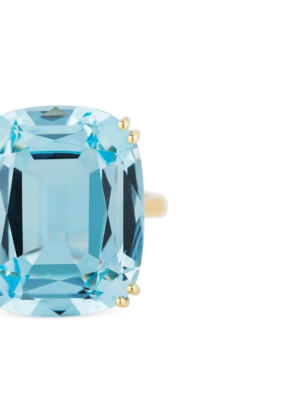 Goshwara anillo Gossip en oro amarillo de 18kt con topacio | Image 2