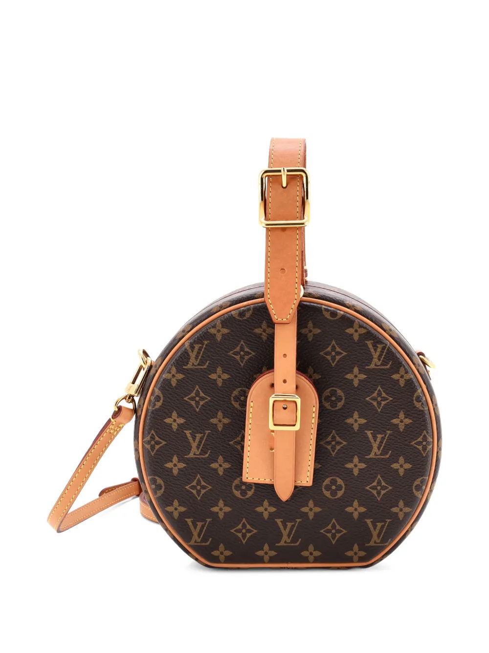 Louis Vuitton Pre-Owned Petite Boite Chapeau Bag Monogram Canvas Louis Vuitton Pre-Owned Petite Boite Chapeau Bag Monogram Canvas