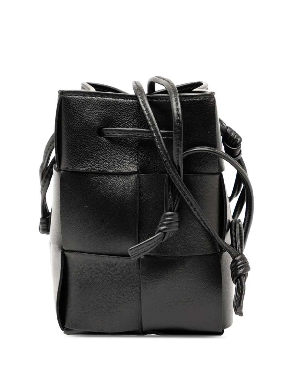 Bottega Veneta Pre-Owned Borsa a secchiello Intrecciato Cassette Maxi in nappa 2012-2025 | nero | Image 1