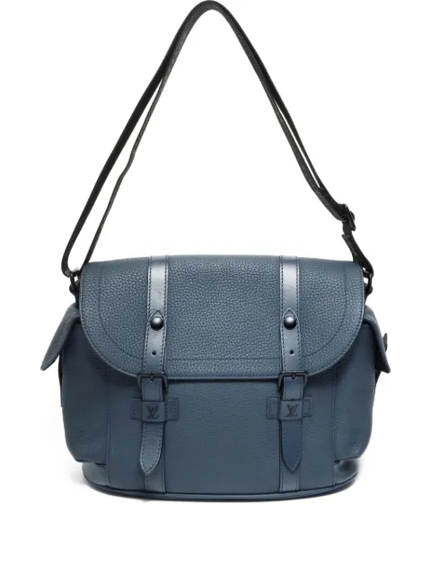 Louis Vuitton Pre-Owned 2021-2025 Buckle Christopher messenger shoulder bag