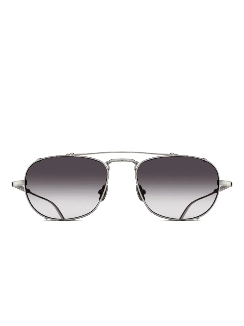 Matsuda lentes de sol con armazón geométrica | plateado | Image 1