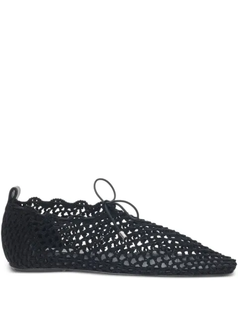 TOTEME crochet ballet flats