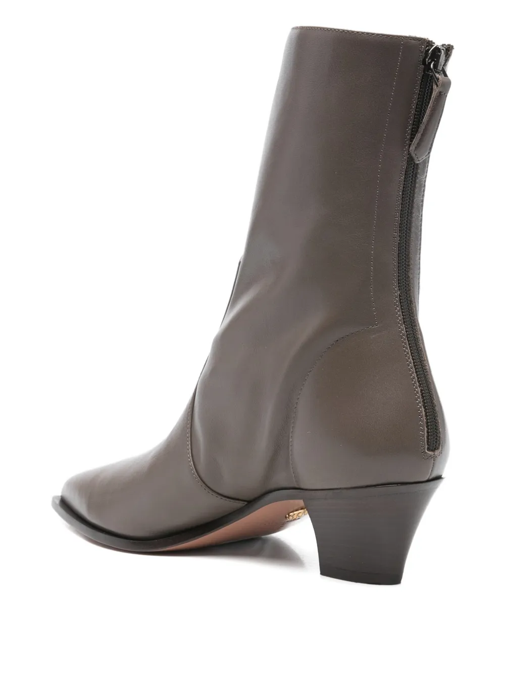 Aquazzura 60 mm Brunswick laarzen met puntige neus Bruin