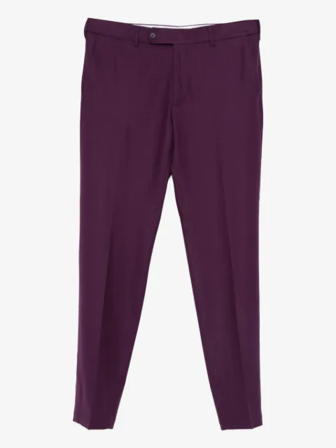 Cellar Door tapered-leg buttoned wool trousers