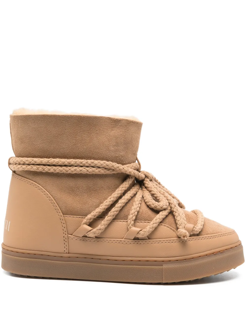 Inuikii botines con detalle de encaje | neutro | Image 1