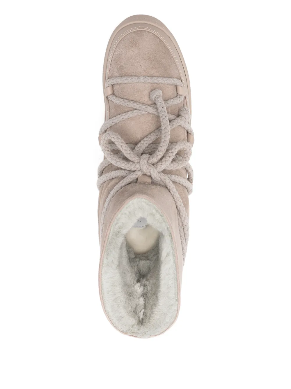 Inuikii Laarzen met touw detail Grijs