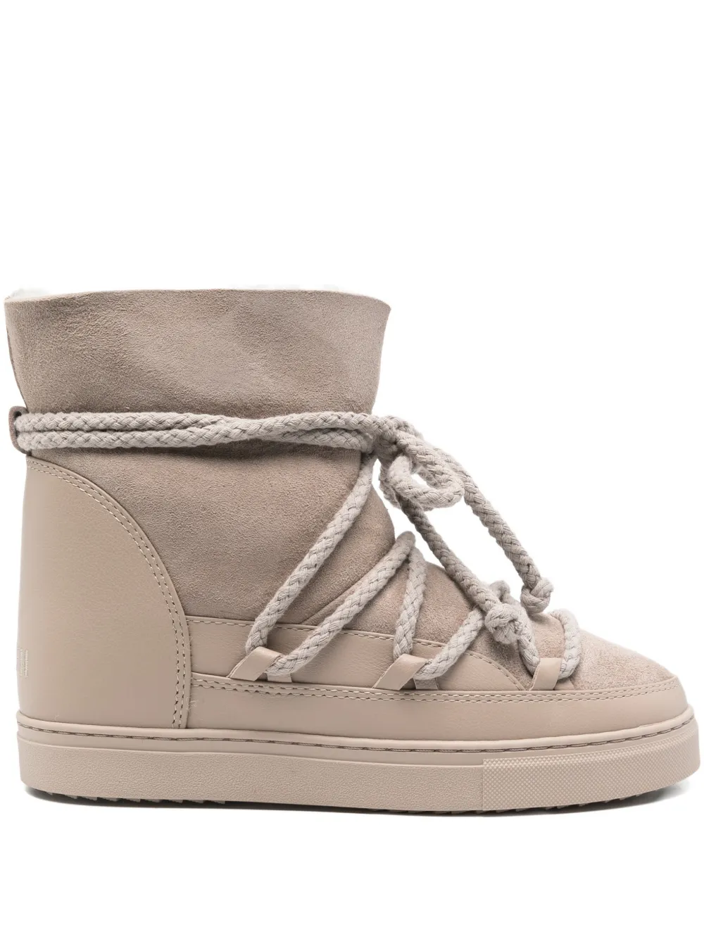 Inuikii bottines à détail de corde | gris | Image 1