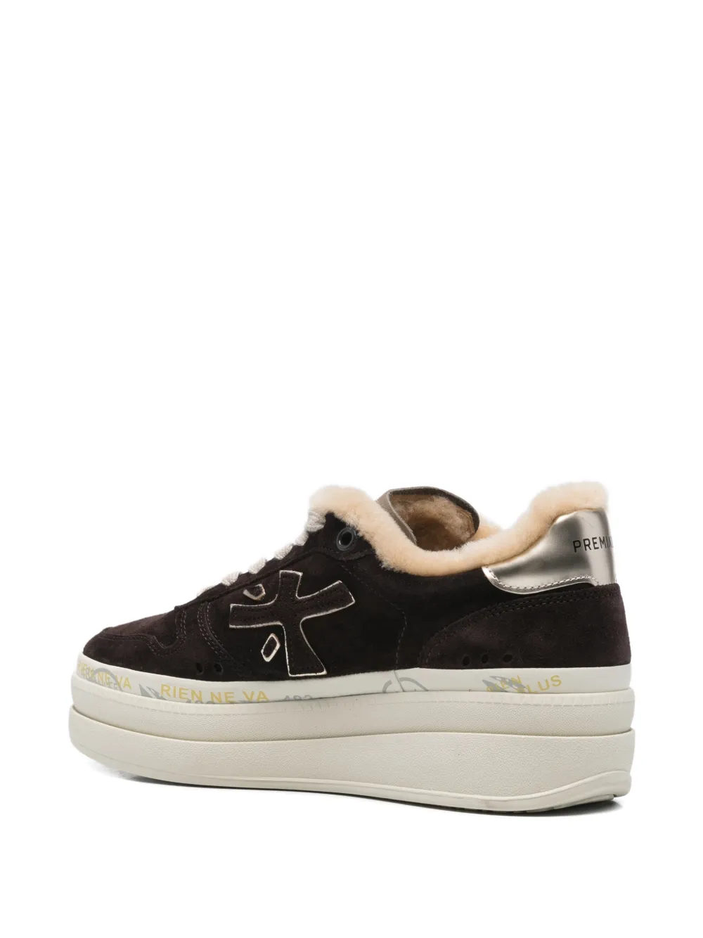 Premiata Suède sneakers Bruin