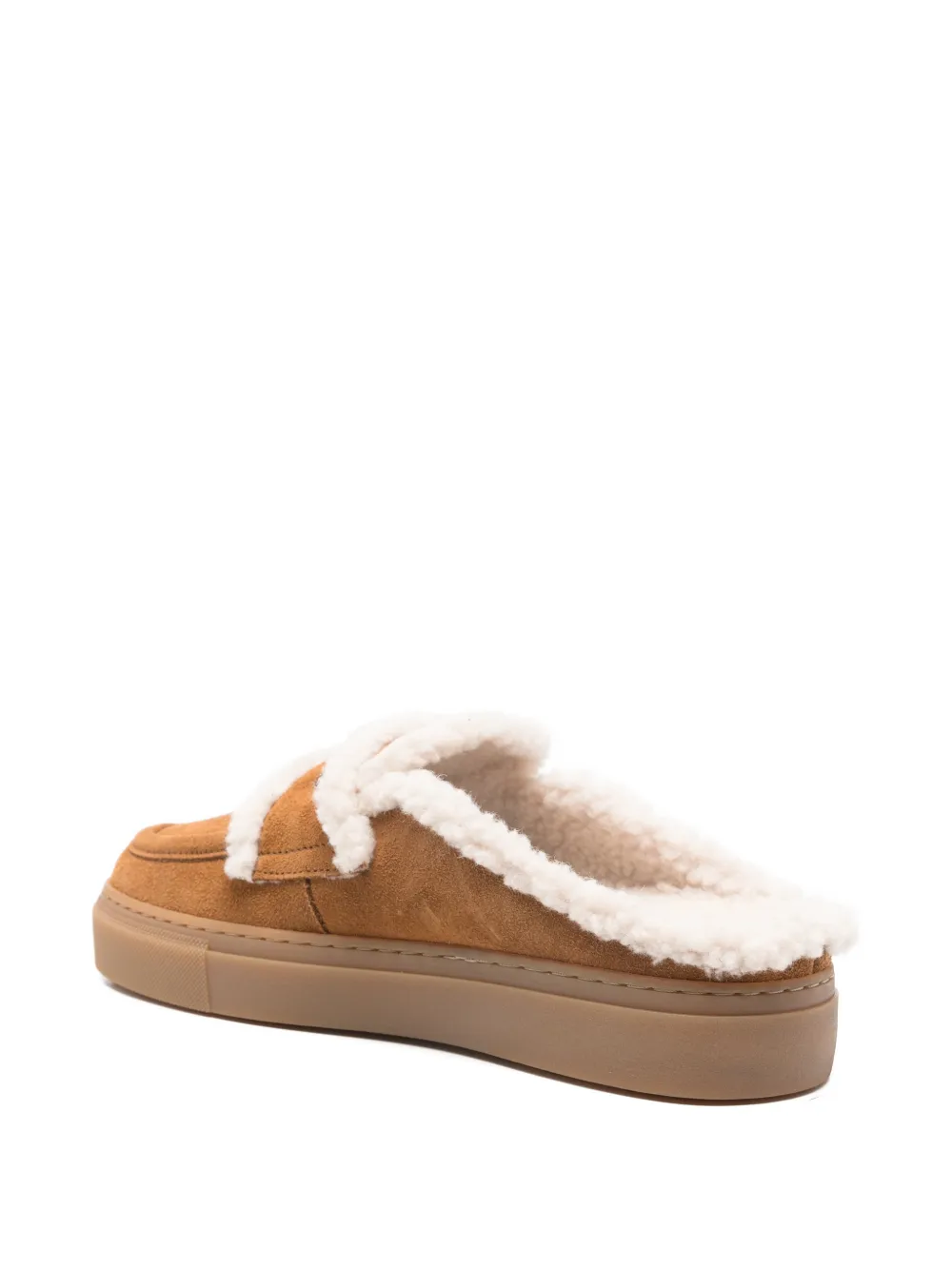 Inuikii Lammy muiltjes met bandje Bruin