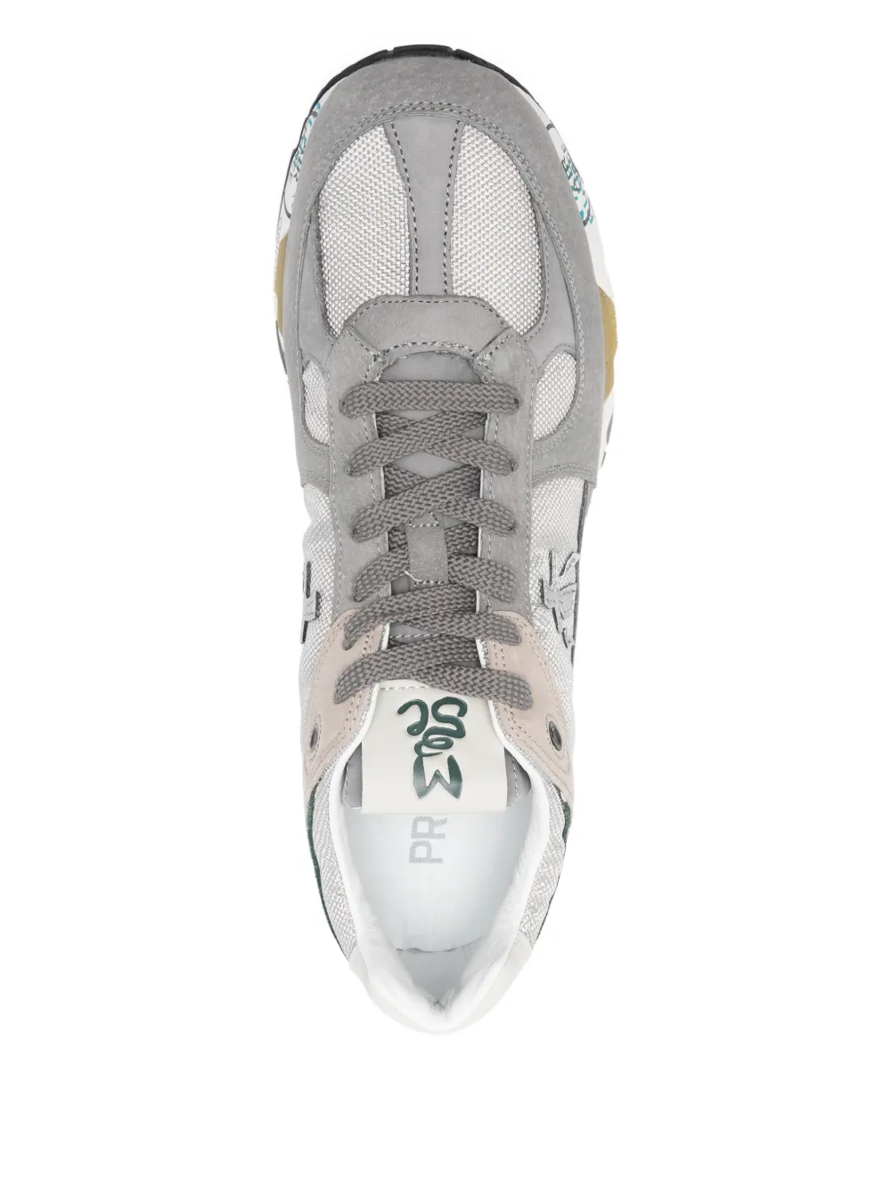 Premiata Sneakers met logo-applicatie Grijs