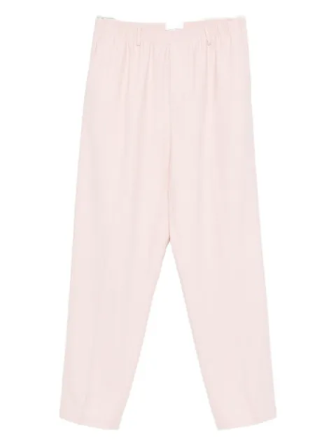 Cellar Door elasticated-waistband wool trousers