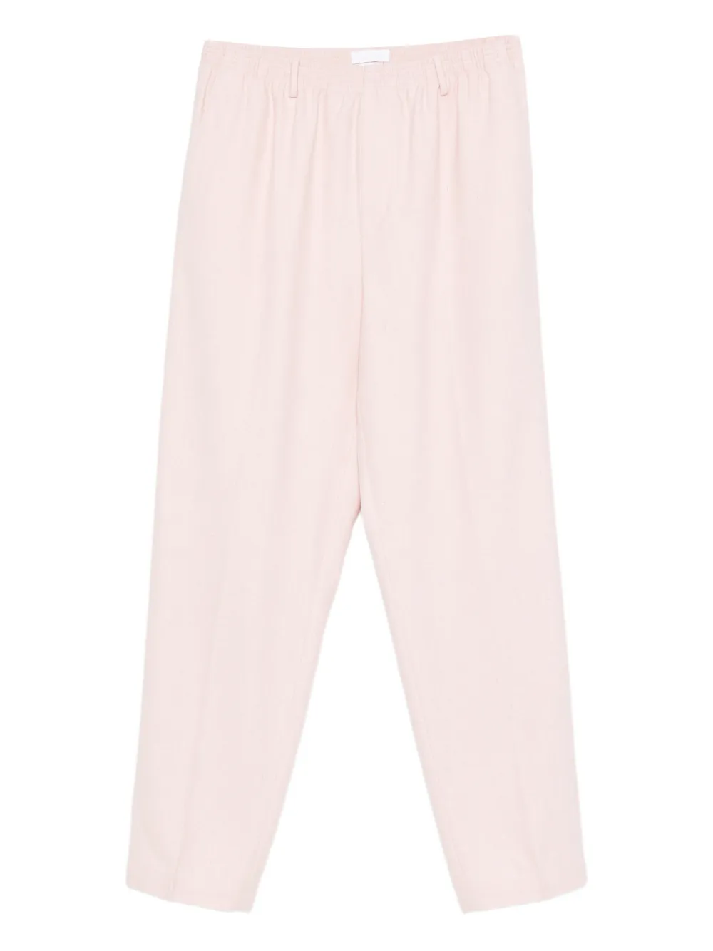 Cellar Door Pantaloni in lana con vita elasticizzata - Rosa