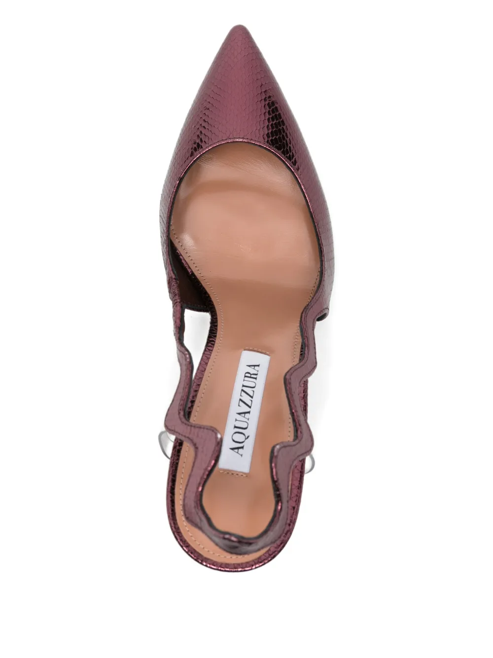 Aquazzura 85 mm pumps Roze