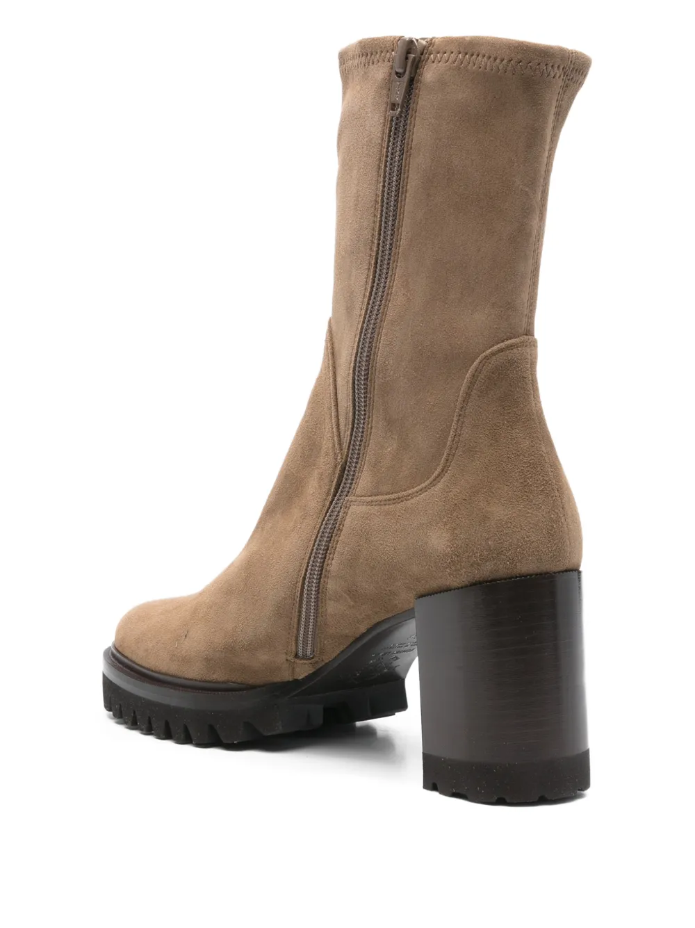  Truman´s 90mm Block-heel Ankle Boots - Brown 