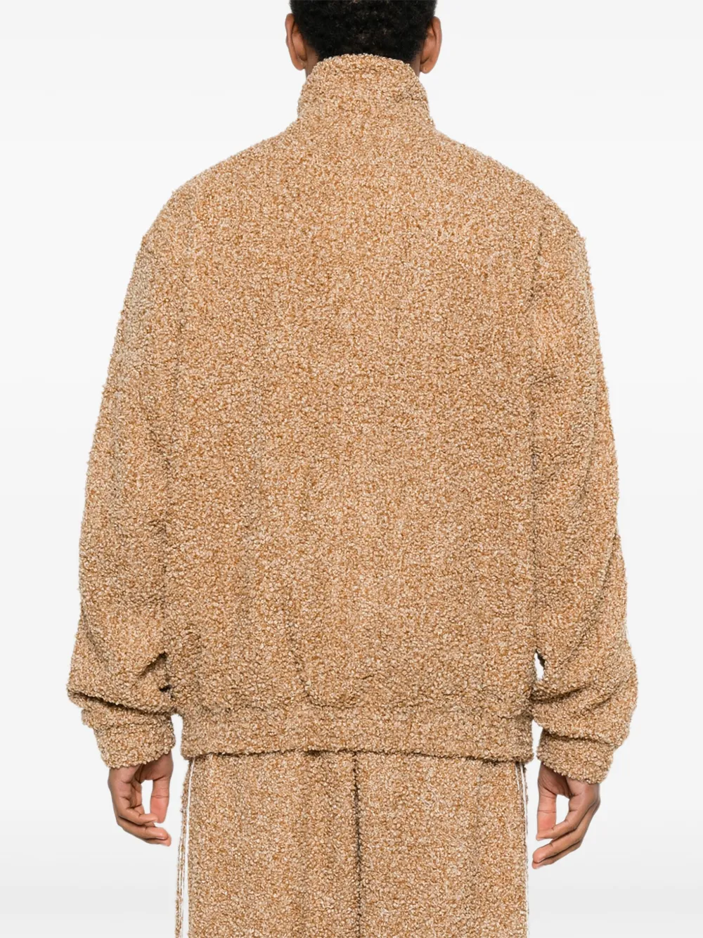 adidas Firebird bouclé sweater Beige