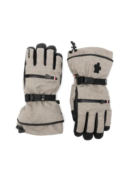Moncler Grenoble buckle strap gloves