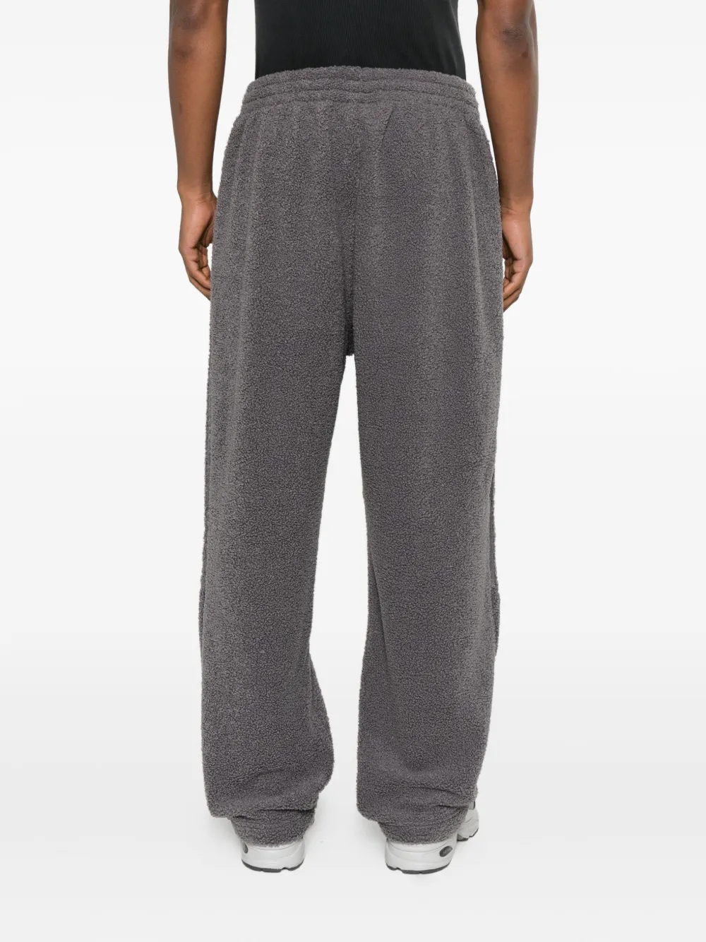Adidas Originals Side-stripes Panelled Track Pants In Gray