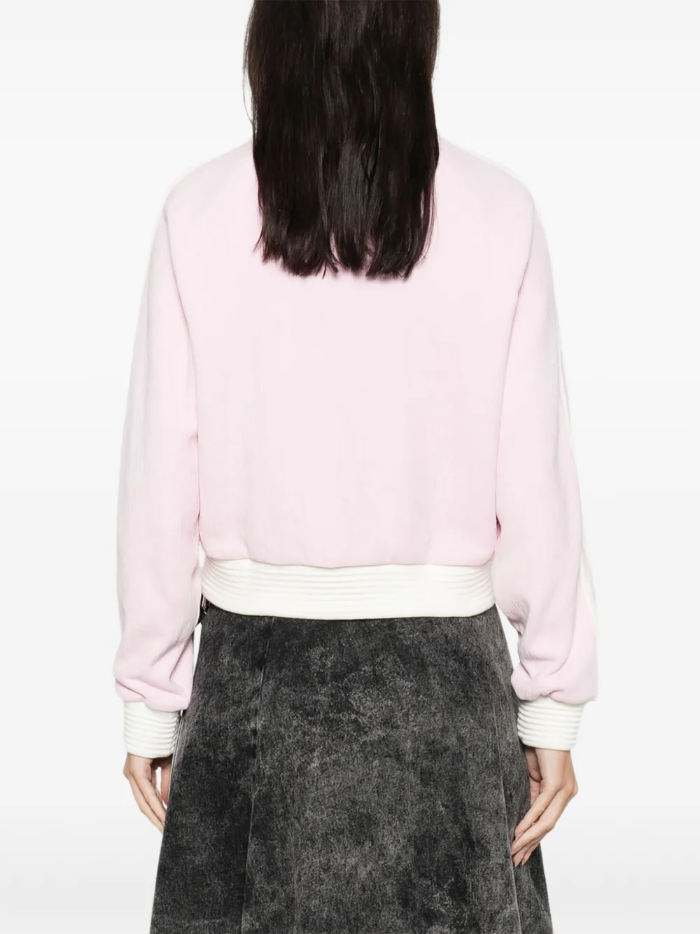 Adidas Originals Velour Zipped Sweatshirt In Pink