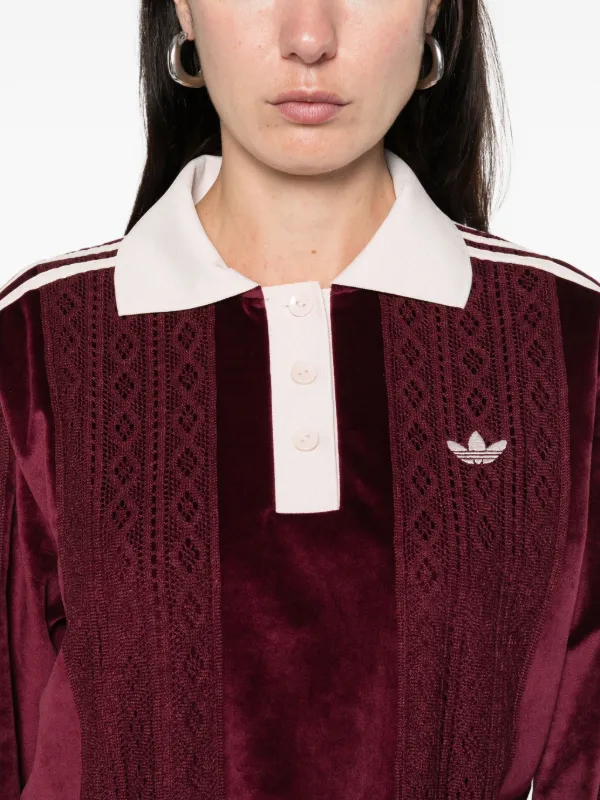 Adidas Winterised サッカーポロシャツ | レッド | FARFETCH JP