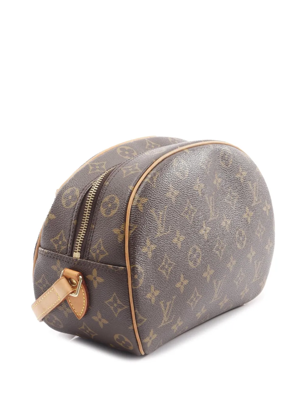 Pre-owned Louis Vuitton 2004 Monogram Blois Crossbody Bag In Brown