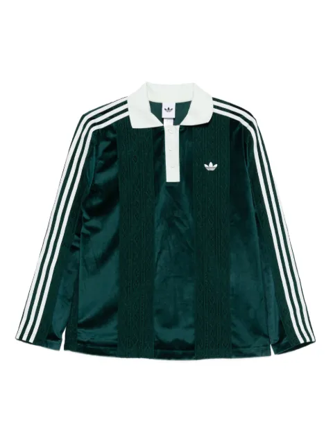 adidas Winterised soccer polo top