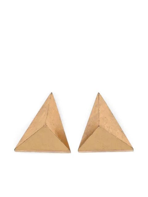 Monies triangle-shape earrings