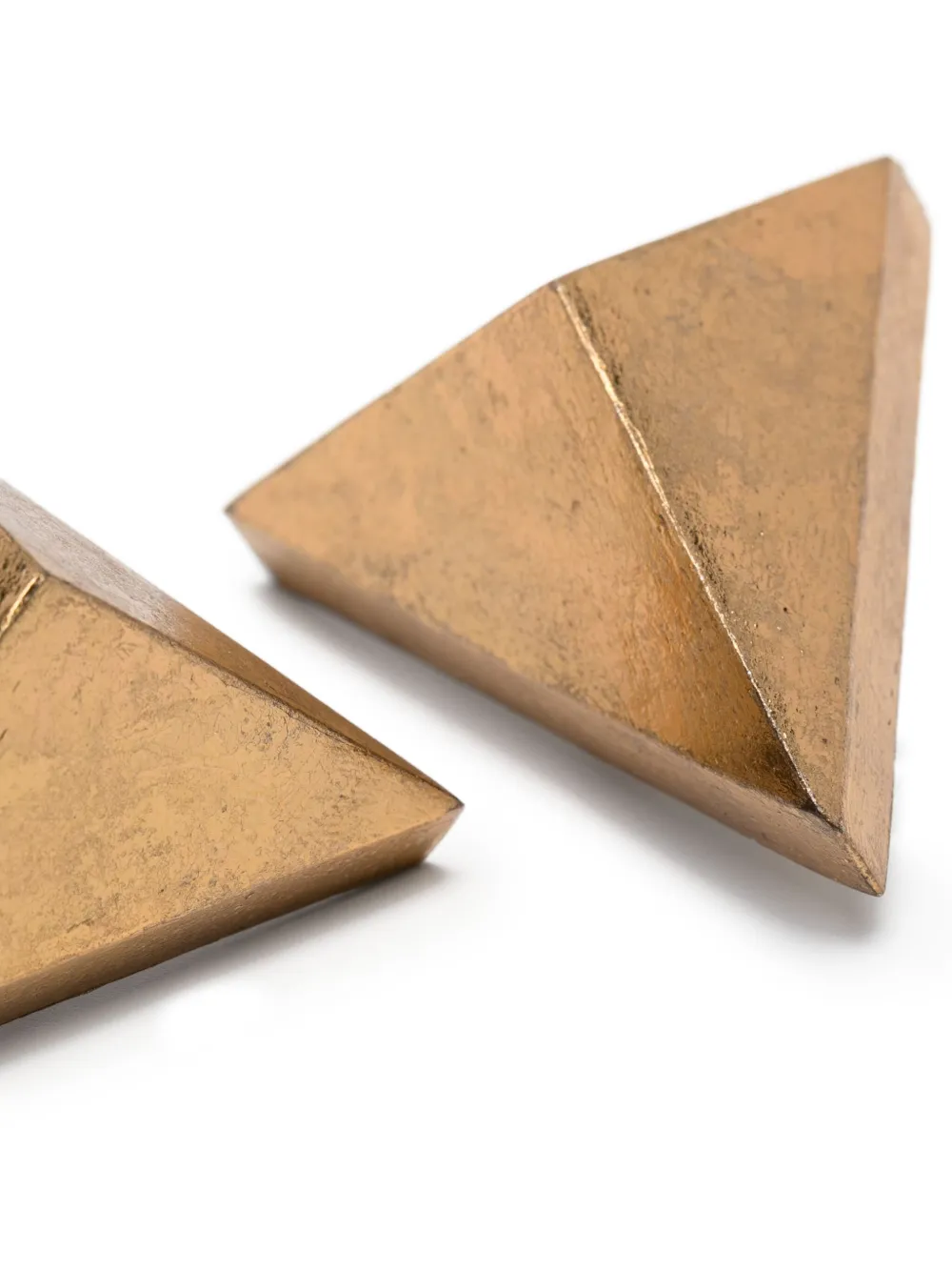  Monies Triangle-shape Earrings - Gold 