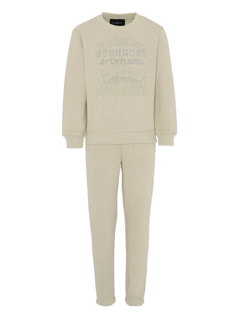 John Richmond Junior Kids' Long-sleeve Tracksuit Set In Nude