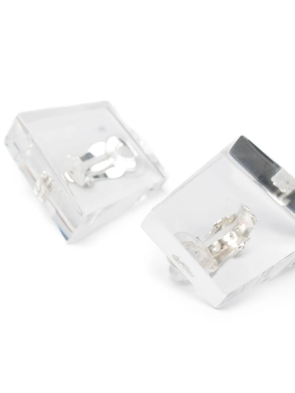 Monies square-shape clip-on earrings | Image 2