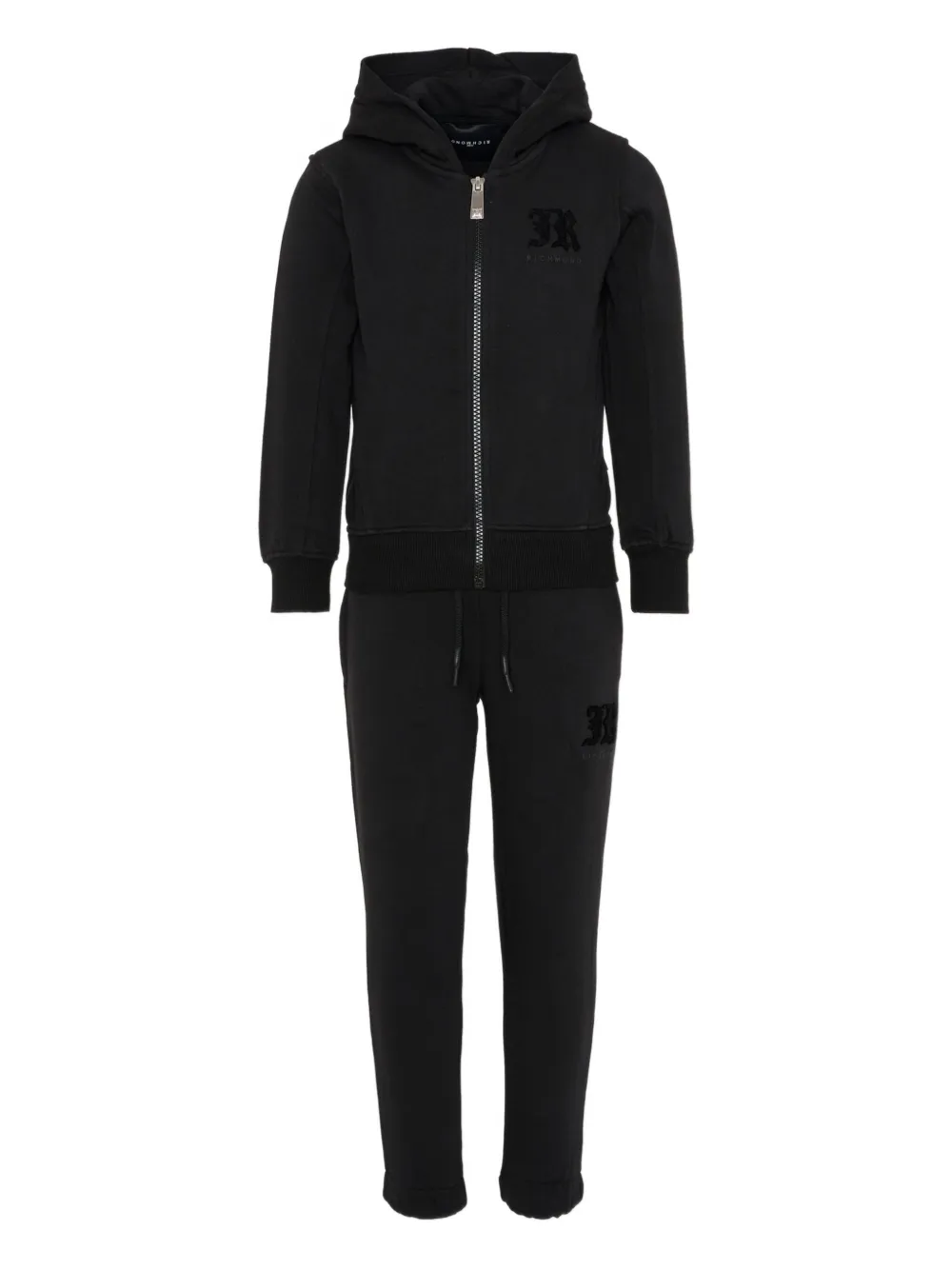 John Richmond Junior hooded tracksuit set - Nero