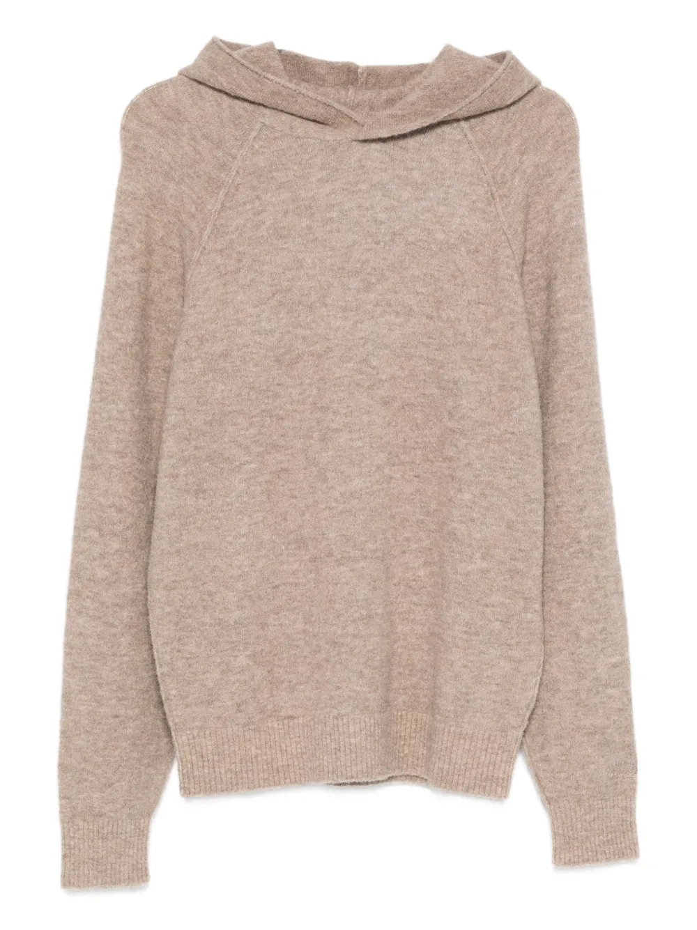 MC2 Saint Barth Piccadilly long-sleeve hooded sweater | Neutrals | Image 1
