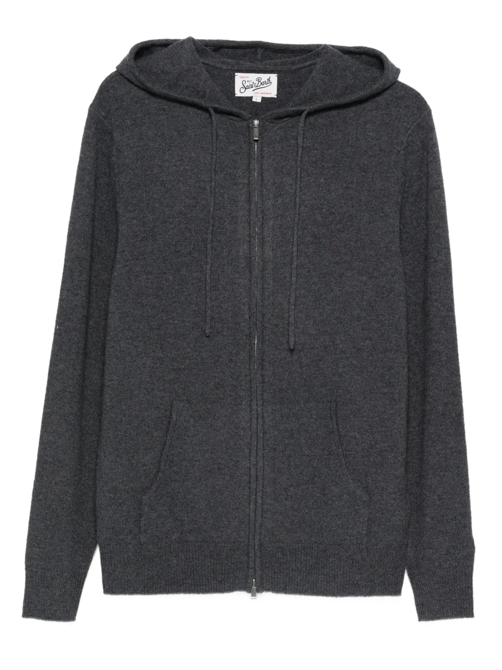 MC2 Saint Barth Notting hooded cardigan | Grey | Image 1