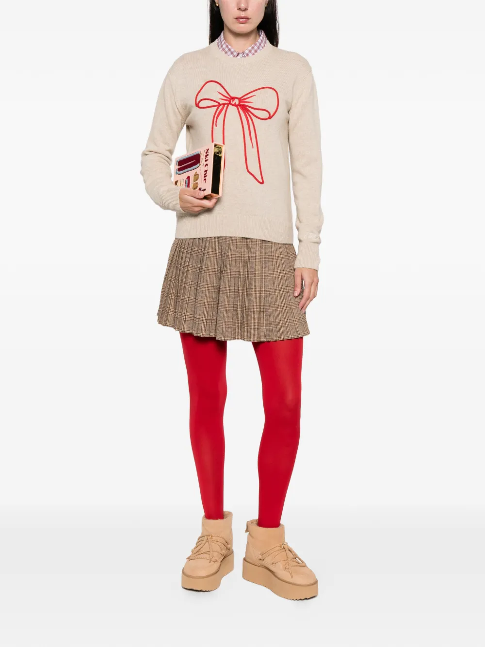 MC2 Saint Barth Tabatha English mini skirt - Bruin