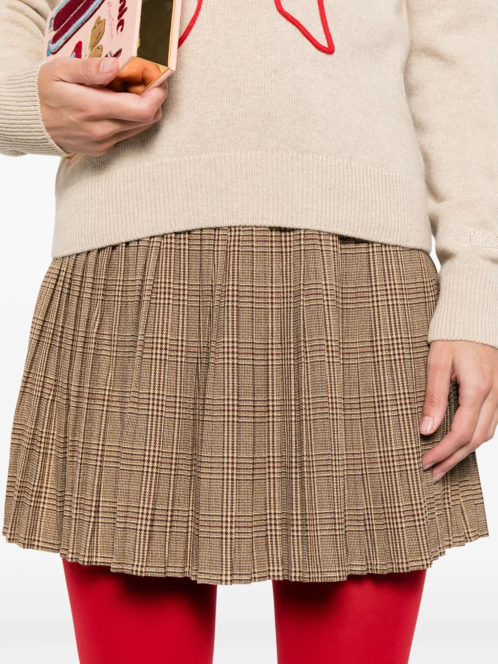 MC2 Saint Barth Tabatha English mini skirt Bruin