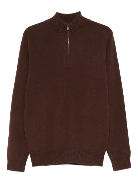 MC2 Saint Barth Jeremyn zip-up high-neck sweater
