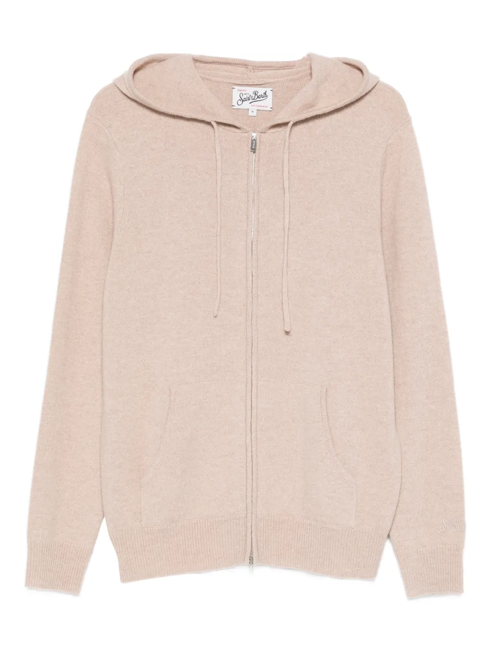 Mc2 Saint Barth Notting Long-sleeve Hoodie In Pink